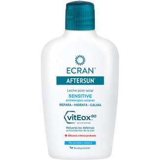 ECRAN Aftersun Milch nach dem Sonnen Sensitive vitEox 80 Flacon 200 ml für empfindliche und atopische Haut