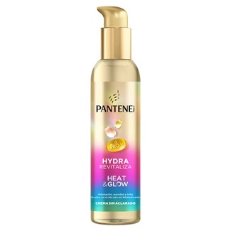 PANTENE PRO-V Conditioner-Creme Heat & Glow ohne Ausspülen wird durch die Wärme aktiviert Dosierspender 135 ml