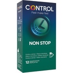 Non Stop condoms ribbed and dotted + delay effect box 12 units