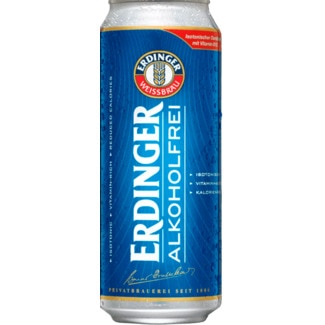 Erdinger Cerveja sem Álcool Alemã lata 50 cl