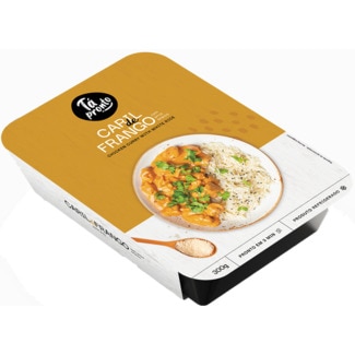 Tá Pronto Caril de Frango com Arroz Branco unidade 300 g