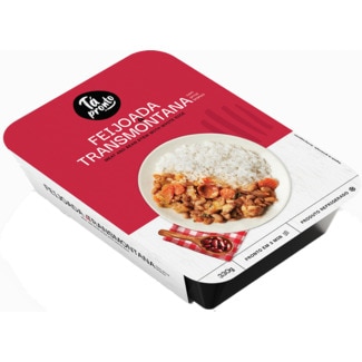 Tá Pronto Feijoada à Transmontana com Arroz Branco unidade 330 g