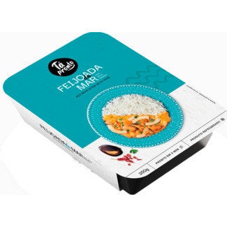 Tá Pronto Feijoada do Mar com Arroz Branco unidade 350 g