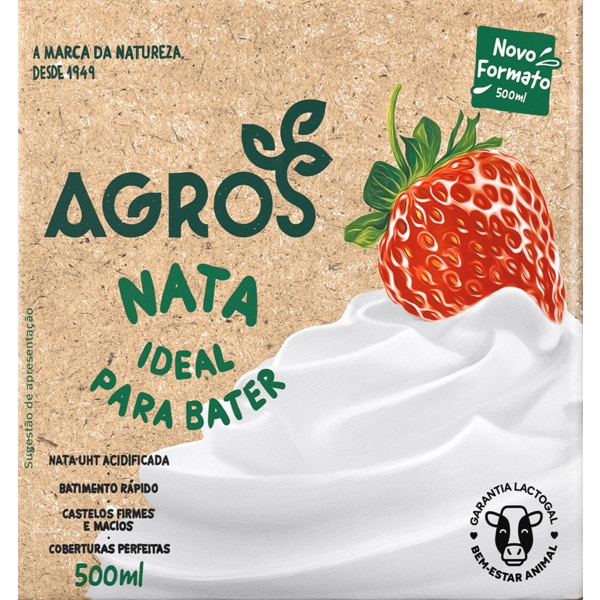 Natas embalagem 500 ml