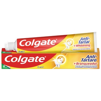 Colgate Pasta de Dentes Anti-Tártaro Branqueadora embalagem 75 ml