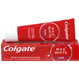 Colgate Pasta de Dentes Max White One embalagem 75 ml