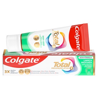 Colgate Pasta de Dentes Total Acção Profundidade embalagem 75 ml
