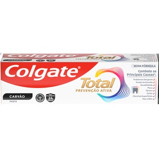 Colgate Pasta de Dentes Total Carvão embalagem 75 ml