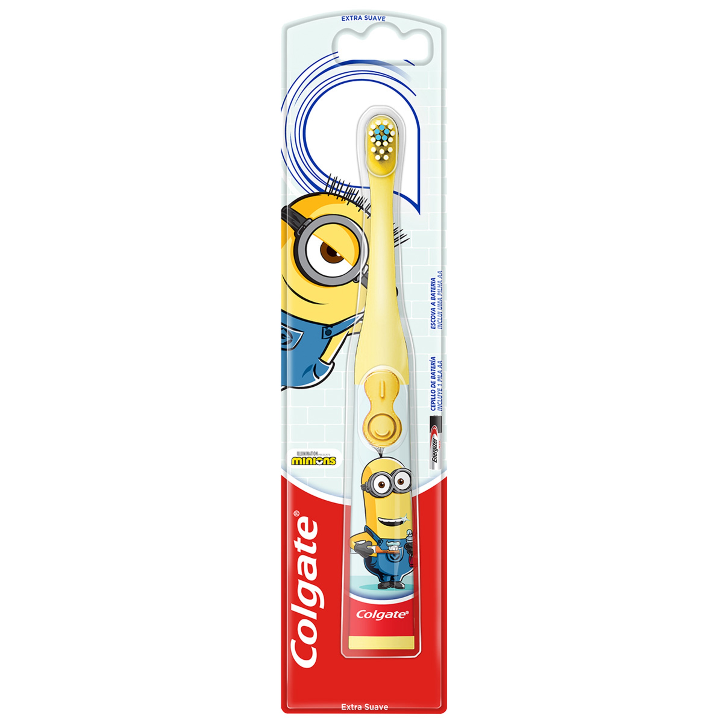 Colgate Escova de Dentes Elétrica Infantil Minions, 1 unidade