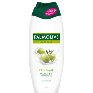 Palmolive Naturals Gel de Banho Azeitona e Leite embalagem 500 ml