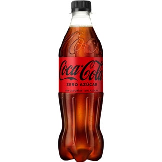 COCA-COLA ZERO Cola-Erfrischungsgetränk zuckerfrei Flasche 50 cl