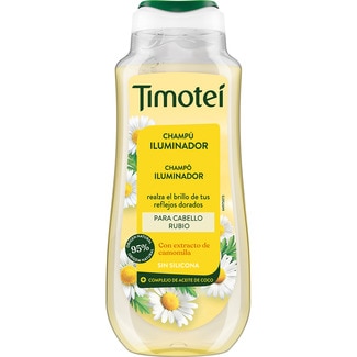 TIMOTEI champú iluminador para cabello rubio con extracto de camomila frasco 300 ml
