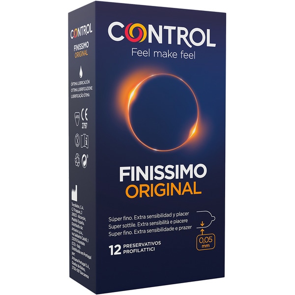 Finissimo Original condoms super-fine and high-sensitivity box 12 units