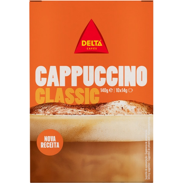 Cappuccino Clássico Sticks 10X14 g embalagem 140 g