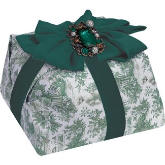 RUSTICHELLA D' ABRUZZO panettone de chocolate negro Sao Tomé pieza 1 kg