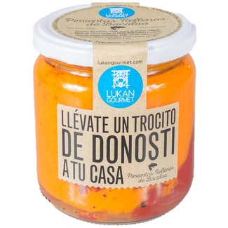 LUKAN GOURMET Cod stuffed peppers stuffed 4 peppers jar 260 g