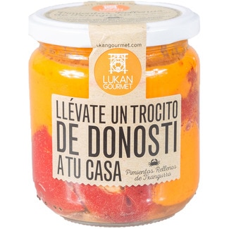 LUKAN GOURMET pimientos rellenos de Txangurro tarro 260 g