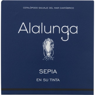 ALALUNGA cuttlefish in its ink tin 88 drained weight g