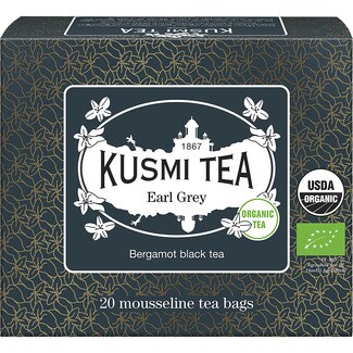 KUSMI TEA té negro Earl Grey 20 bolsitas estuche 44 g
