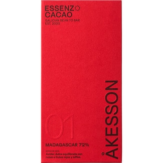 ESSENZO CACAO Akesson 72% cocoa chocolate from Madagascar tablet 80 g