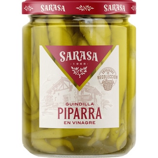 SARASA guindilla piparra vasca frasco 150 g neto escurrido