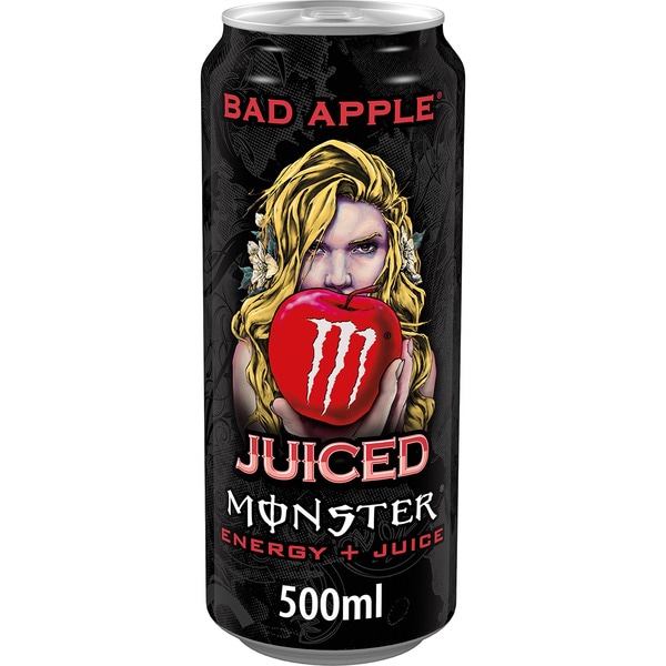 Energydrink mit Taurin und Ginseng mit Bad Apple-Geschmack Dose 50 cl
