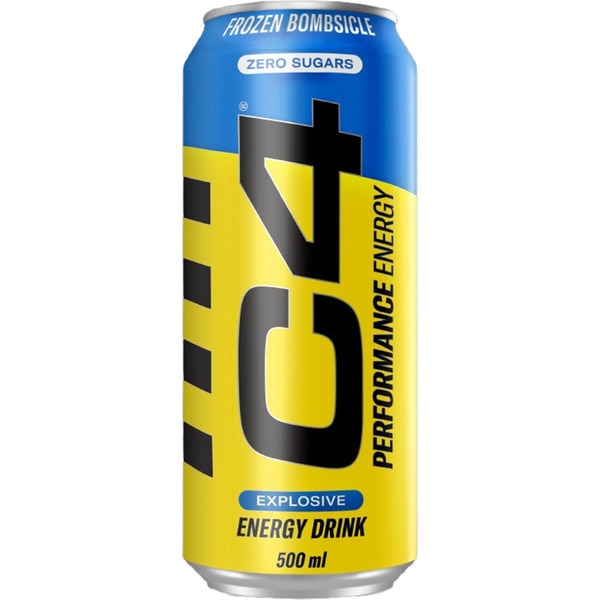 Frozen Bombsicle Energydrink Explosive Zero Zucker Dose 500 ml