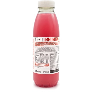 Inmunitea bebida con té de Ceilán, zinc, dragonfruit, yuzu y vitaminas botella 500 ml - Vithit