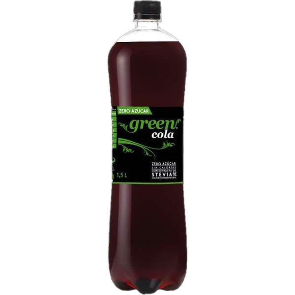 Cola-Erfrischungsgetränk mit Stevia-Extrakt, 0% Zucker, 0% Konservierungsstoffe Flasche 1,5 l