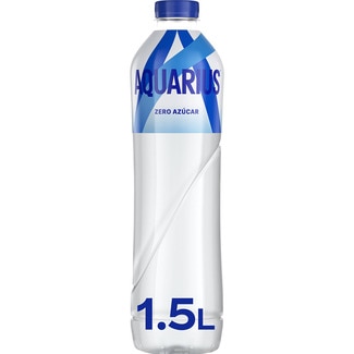 AQUARIUS ZERO bebida isotónica sin azúcar sabor limón botella 1,5 l