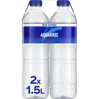 AQUARIUS Iso-Getränk Zitrone 2er-Pack Flasche 1,5 l