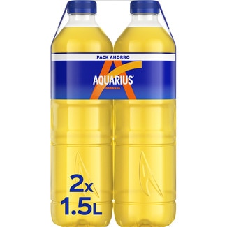 AQUARIUS Iso-Getränk Orange 2er-Pack Flasche 1,5 l