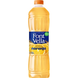 FONT VELLA Natürliches Mineralwasser mit Orangensaft Flasche 1,15 l