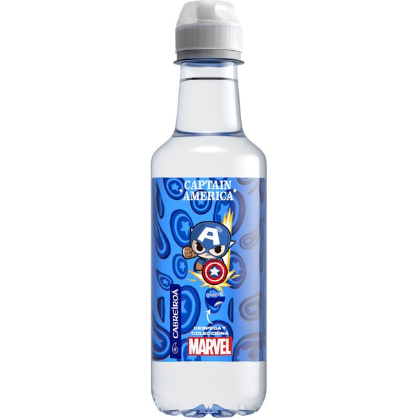 Stilles Mineralwasser Flasche 33 cl mit Sport-Verschluss (Verschiedene Figuren, je nach Verfügbarkeit)