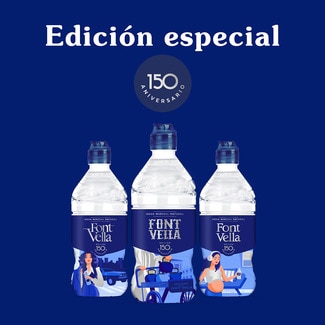 Agua mineral natural botella 75 cl - Font Vella