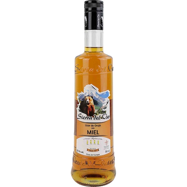 Honig-Tresterschnaps-Likör Flasche 70 cl