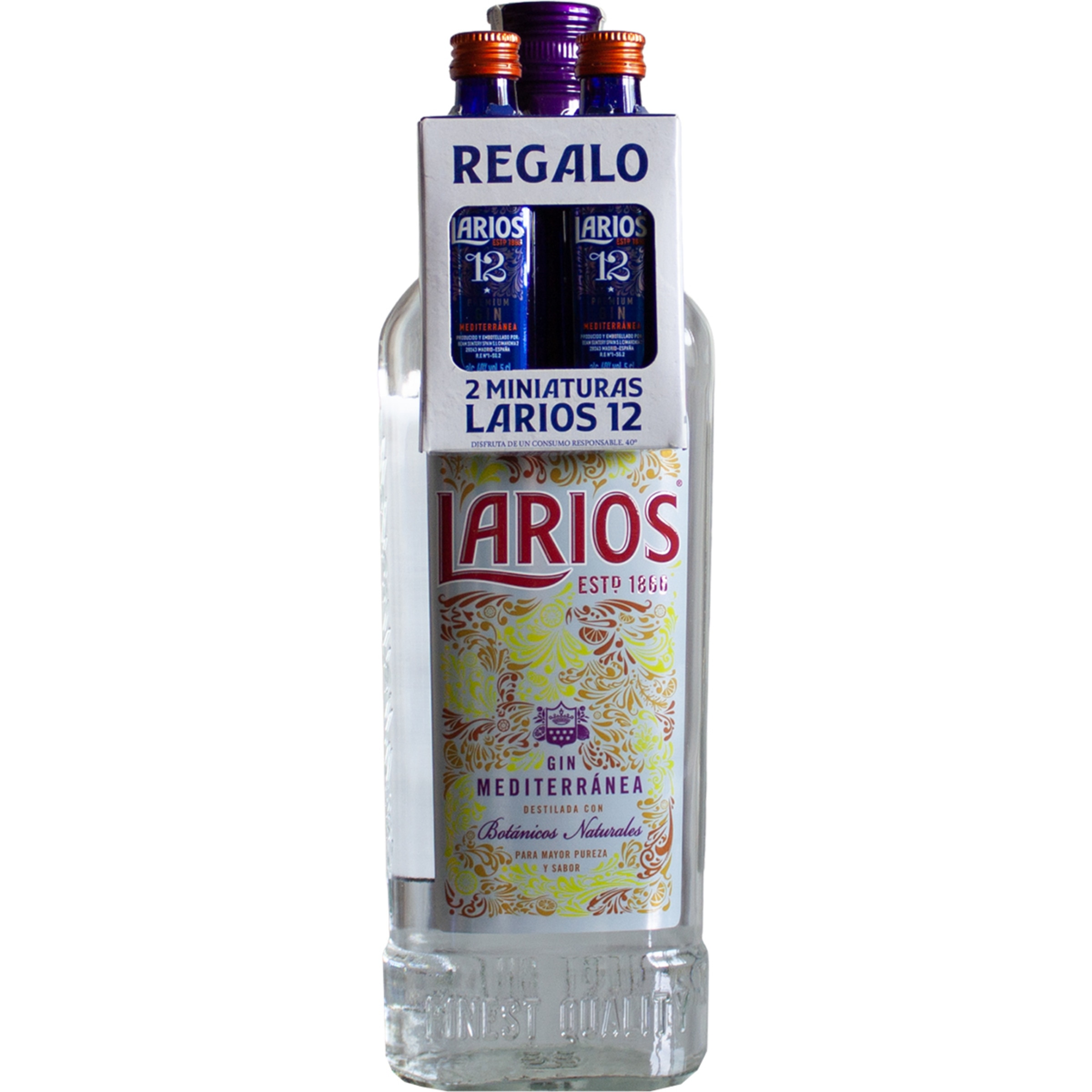 Ginebra botella 1 l - Larios