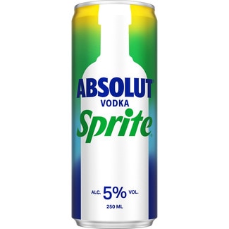 Vodka con sprite lata 25 cl - Absolut