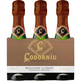 CODORNIU cava extra brut 3-pack x20 cl case 60 cl