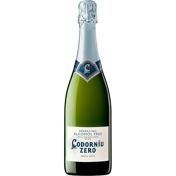 Zero alcohol-free sparkling white wine bottle 75 cl
