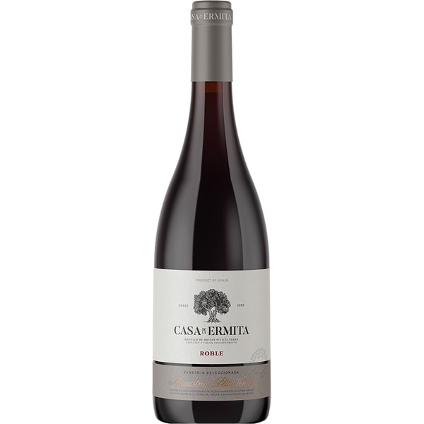 vino tinto roble DO Jumilla botella 75 cl - Casa De La Ermita