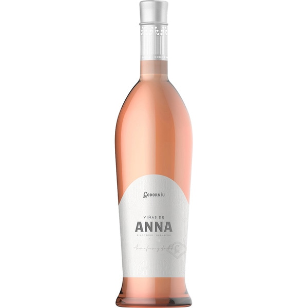 vino rosado pinot noir garnacha DO Cataluña botella 75 cl - Viñas De Anna