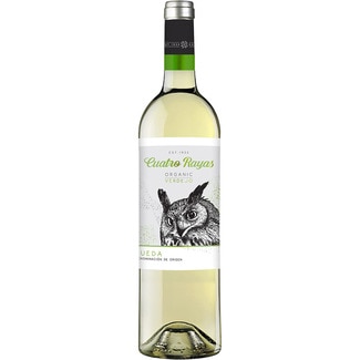 CUATRO RAYAS Bio-Weißwein Verdejo Ursprungsbezeichnung Rueda Flasche 75 cl