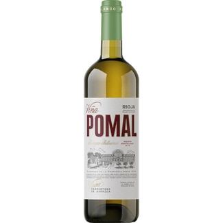 VIÑA POMAL vino blanco viura malvasía DOCa Rioja botella 75 cl