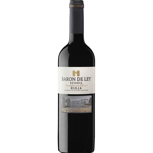 vino tinto reserva DOCa Rioja botella 75 cl - Baron De Ley