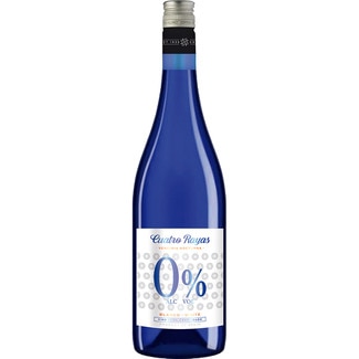CUATRO RAYAS 0.0 alcohol-free white wine bottle 75 cl