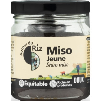 Autour du Riz Miso Suave Fermentado frasco 200 g