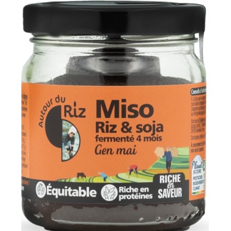 Autour du Riz Miso de Arroz e Soja frasco 200 g