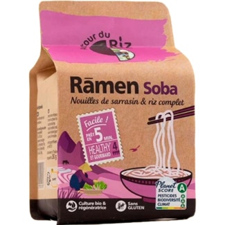 Autour du Riz Soba Ramen Trigo e Sarraceno embalagem 280 g