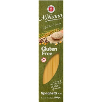 La Molisana Esparguete sem Glúten embalagem 400 g
